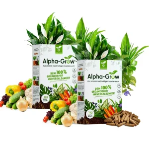 Doppelpack Alpha-Grow – 100% organisch | nachhaltig | Universaldünger