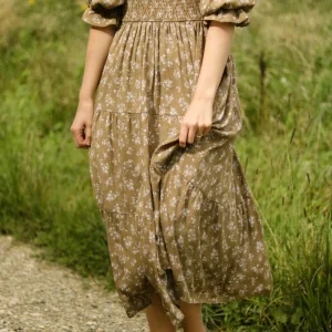 Blümchen Midikleid "Hazel"