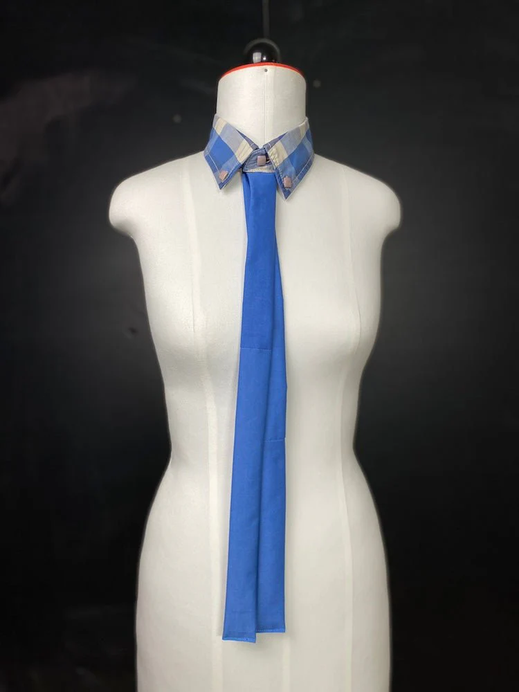 schickes, kariertes Kragen-Collier – Bild 6