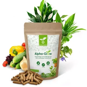 Vorteils-Paket 2 x 2,5 kg Alpha-Grow | 100 % organischer Universaldünger | Nachhaltig & wirksam