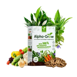 Alpha-Grow – 100% Organischer Universaldünger | Nachhaltig & Nährstoffreich